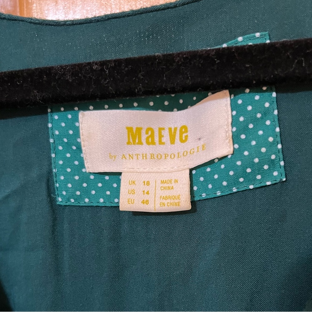 Anthropologie Maeve Breanna Wrap Dress - Picture 6 of 14